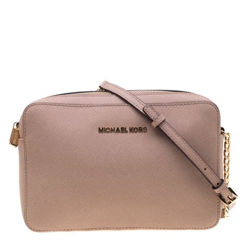 pochette michael kors beige|Michael Kors pouchette bag.